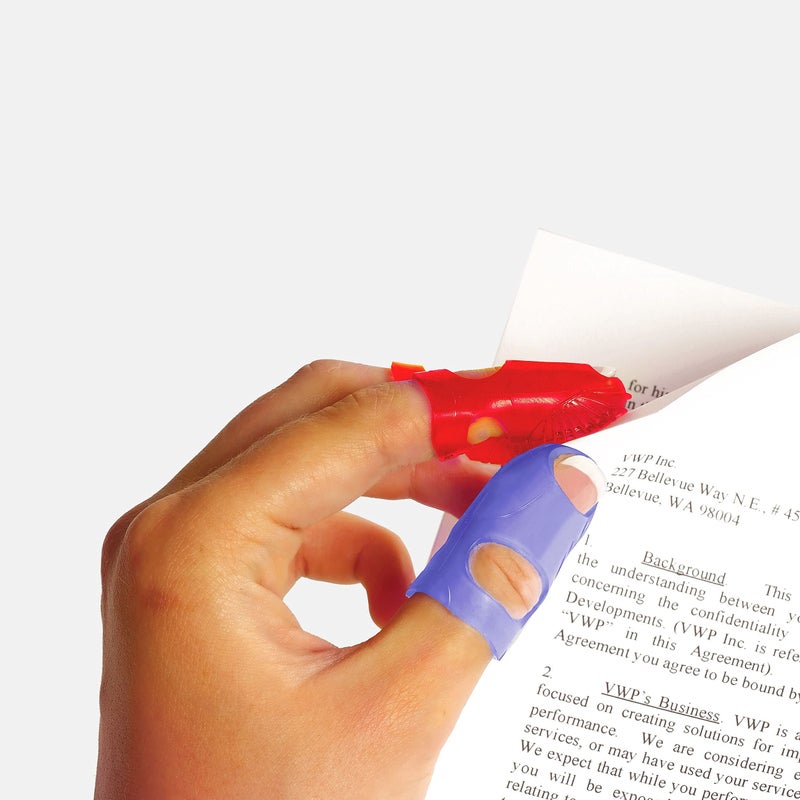 Lee Tippi Micro Gel Fingertip Grips - Assorted Sizes - 10 Pack (61410) [Packaging May Vary] - Image 5